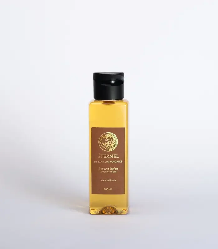 Recharge Fragrance d'intérieur haut de gamme éternel pour homme de maison magnus, parfums d'intérieur élaborés à Grasse format 100 Ml