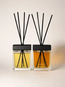 duo collection éternels maison magnus parfum d'intérieur haut de gamme flacon 2 en 1