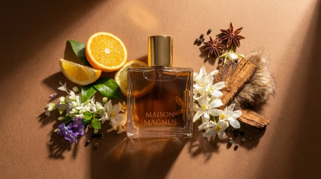 parfums d'ambiance élaboré à Grasse Maison Magnus